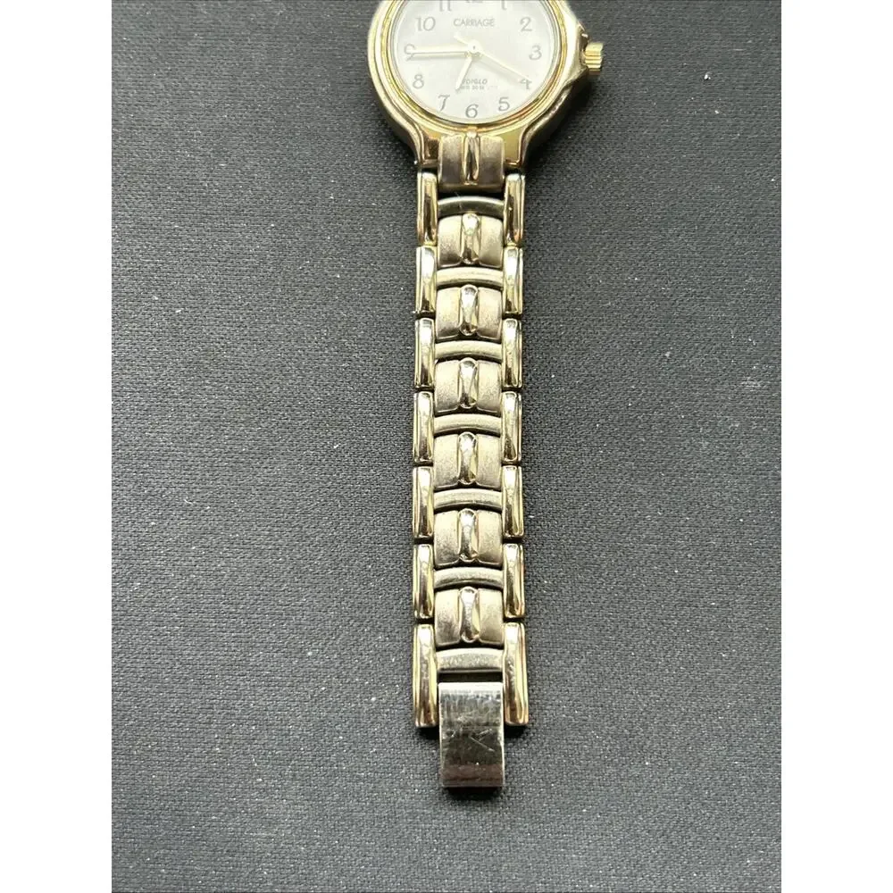 Carriage Indiglo Two Tone Women’s Quartz Watch